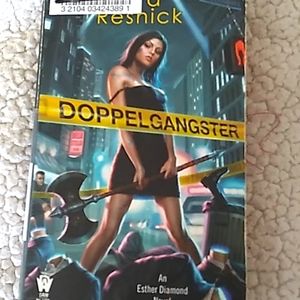 (Free add on) Doppelgangster by Laura Resnick